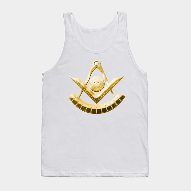 Freemasonry - Jewel of Past Master for Blue Lodge Tank Top by NxtArt